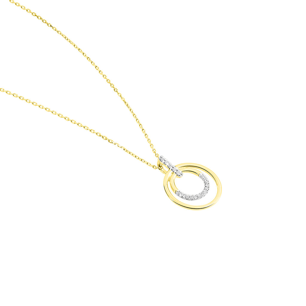 Collier Mellisse Or Jaune Diamant - Spannringe Damen | OROVIVO
