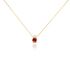 ELISABETH Damen Kette Gold 585 (14 Karat) Rubin Rot 0,33 ct