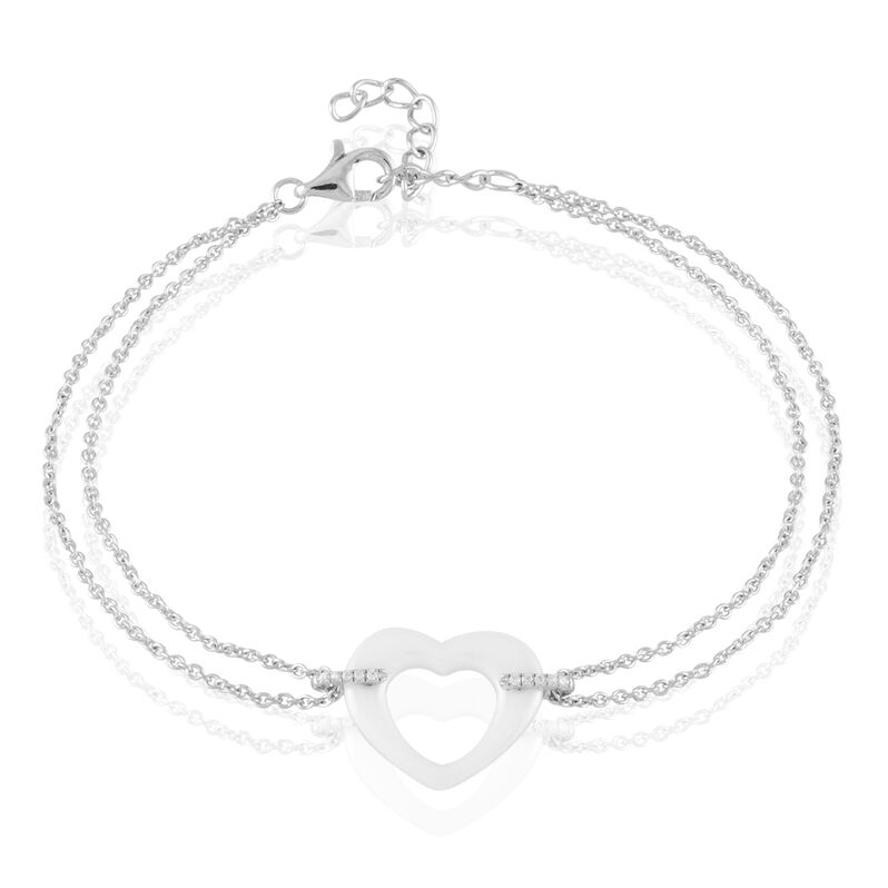 Bracelet Argent Et Céramique - Spannringe Damen | OROVIVO