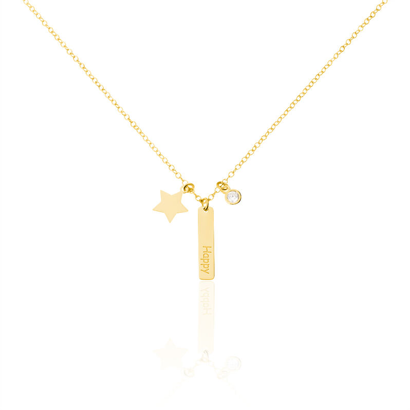 Kette Silber Gold Dreaming - Spannringe Damen | OROVIVO