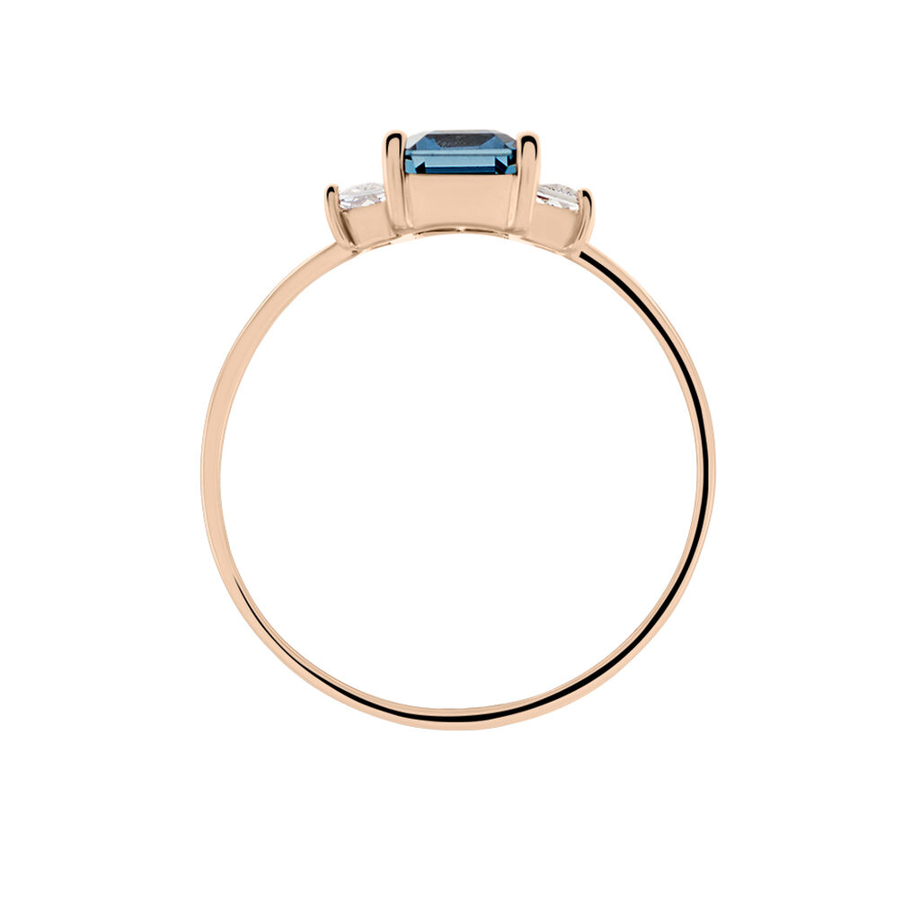 Bague Or Weiss Aimie Topaze - Spannringe Damen | OROVIVO