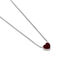 Isadora Damen Collier Silber 925 Herz B 1,4 mm