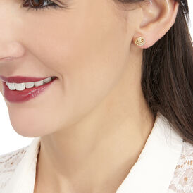 Damen Ohrstecker Gold 375 Knoten - Ohrstecker Damen | OROVIVO