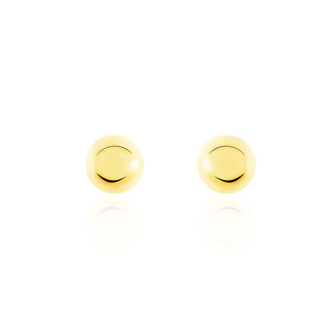 Damen Ohrstecker Gold 375 Kugel 4mm - Ohrstecker Damen | OROVIVO