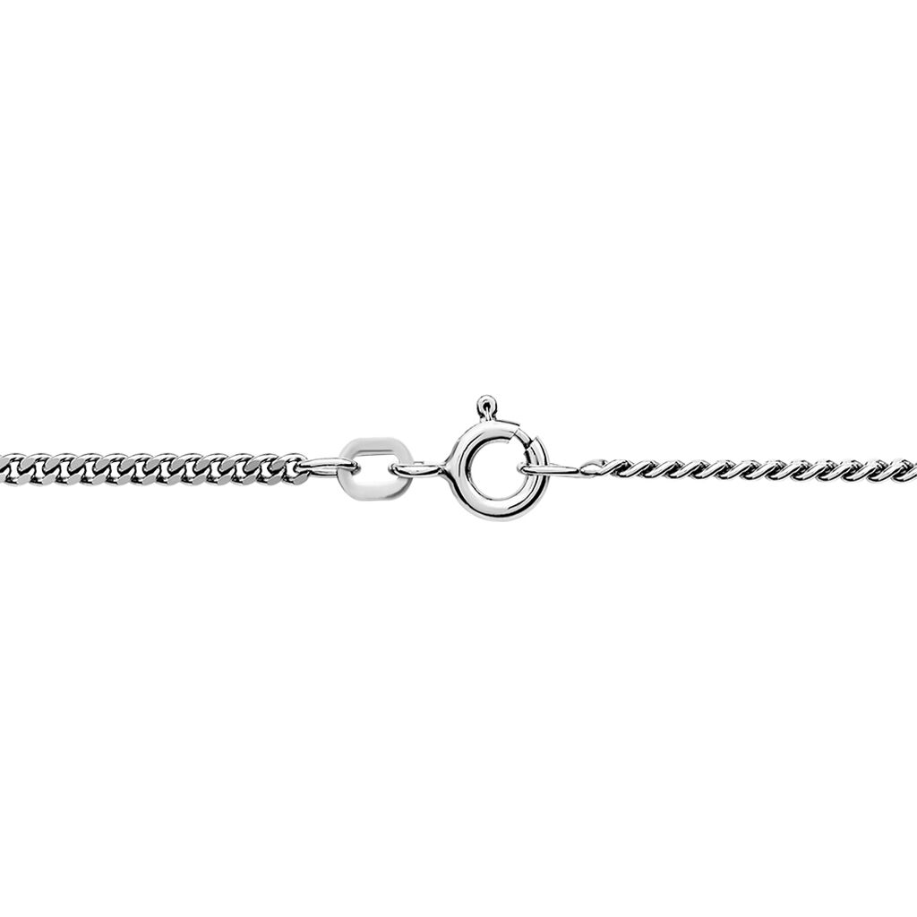 PANZER S Unisex Kette Silber Silber 925 B 2,1 mm