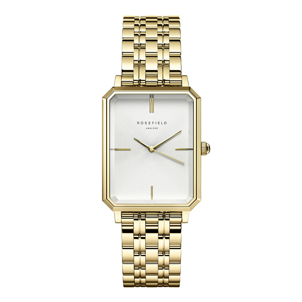 Montre Rosefield Octagon Weiss