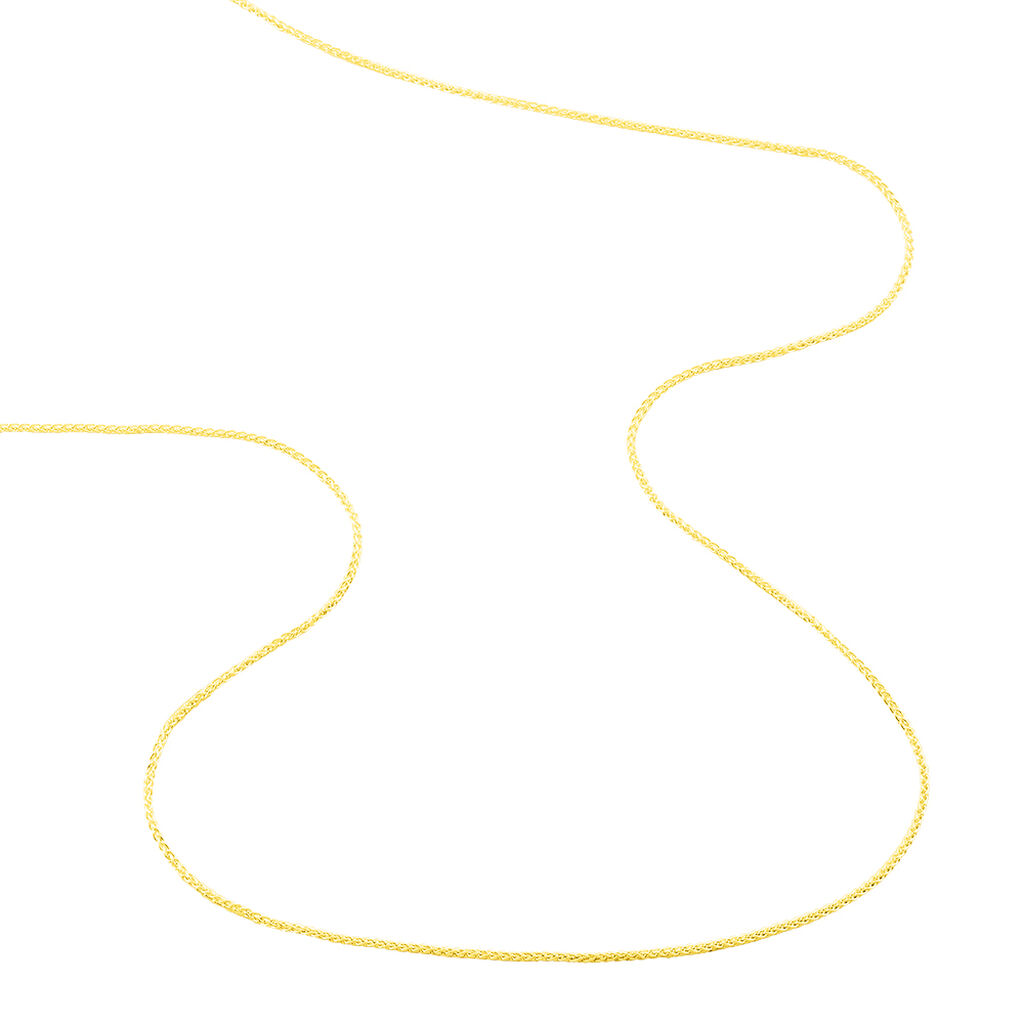 Damen Zopfkette Gold 585  - Halsketten Damen | OROVIVO