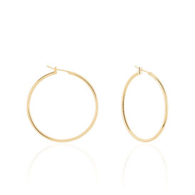 Damen Creolen Gold Vergoldet 40mm Ada - Creolen Damen | OROVIVO