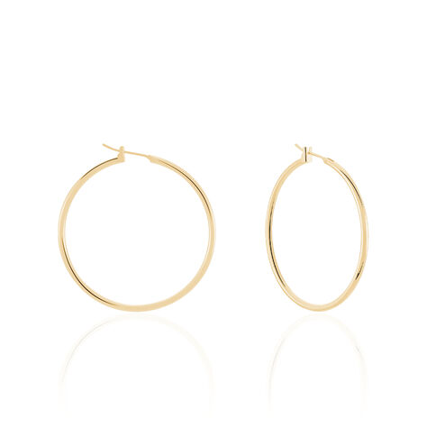 Damen Creolen Gold Vergoldet Ada - Creolen Damen | OROVIVO