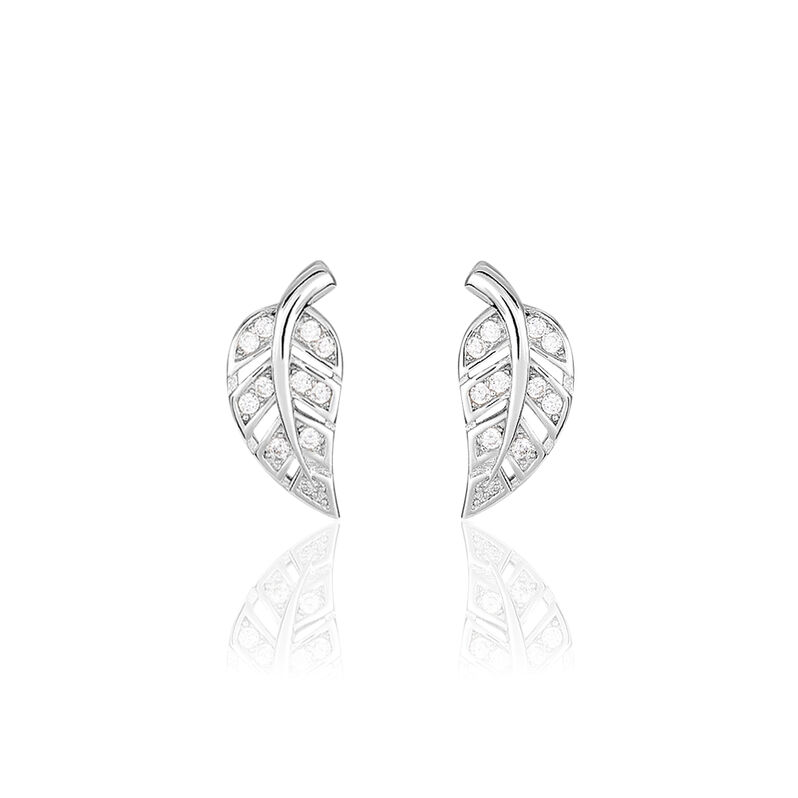 Boucles D'oreilles Argent Rhodie Rachel - Spannringe Damen | OROVIVO