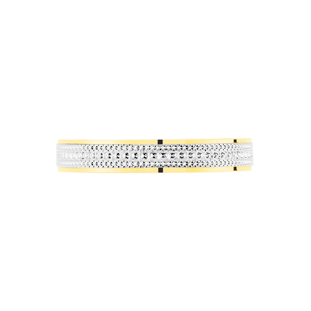 Alliance Lolita Ruban Plat Or Bicolore - Spannringe Damen | OROVIVO