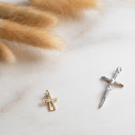 Kreuz Anhänger Silber 925 Jesus Christus Luka - Schmuckanhänger Unisex | OROVIVO