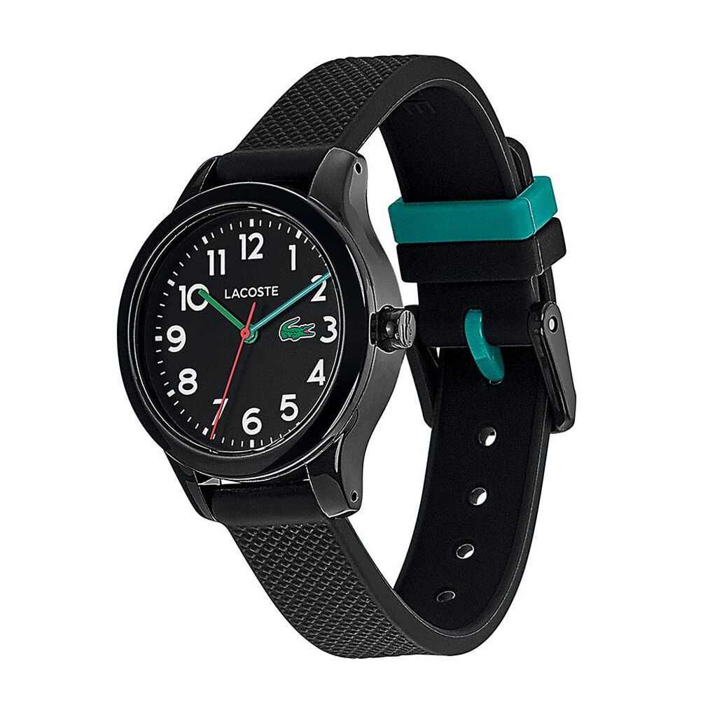 Montre Lacoste.12.12 Kids Noir - Spannringe Kinder | OROVIVO