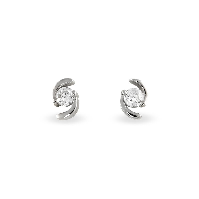 Damen Ohrstecker Silber 925 Zirkonia - Ohrstecker Damen | OROVIVO