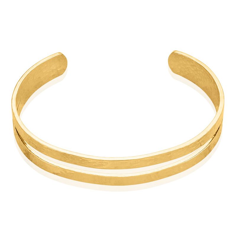 Jonc Ruka Acier Jaune - Spannringe Damen | OROVIVO