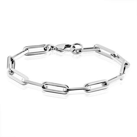 Damen Gliederarmband Edelstahl Silber Liliana - Armketten  | OROVIVO