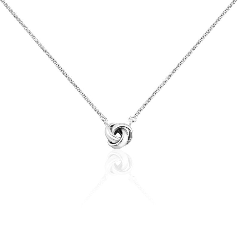 Collier Leonitia Argent Weiss - Spannringe Damen | OROVIVO