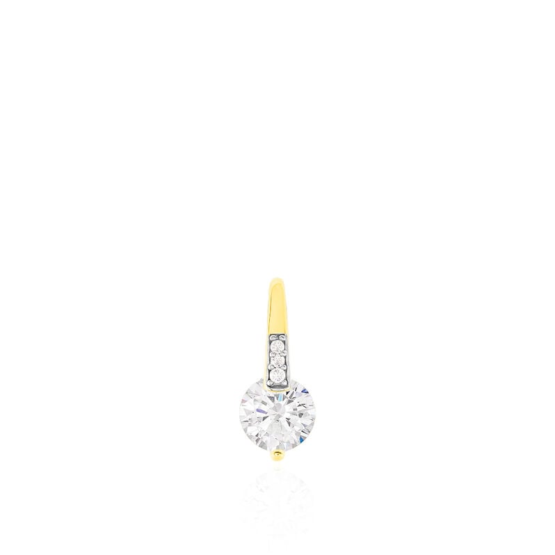 Anhänger Gold 333 Bicolor Zirkonia - Schmuckanhänger Damen | OROVIVO