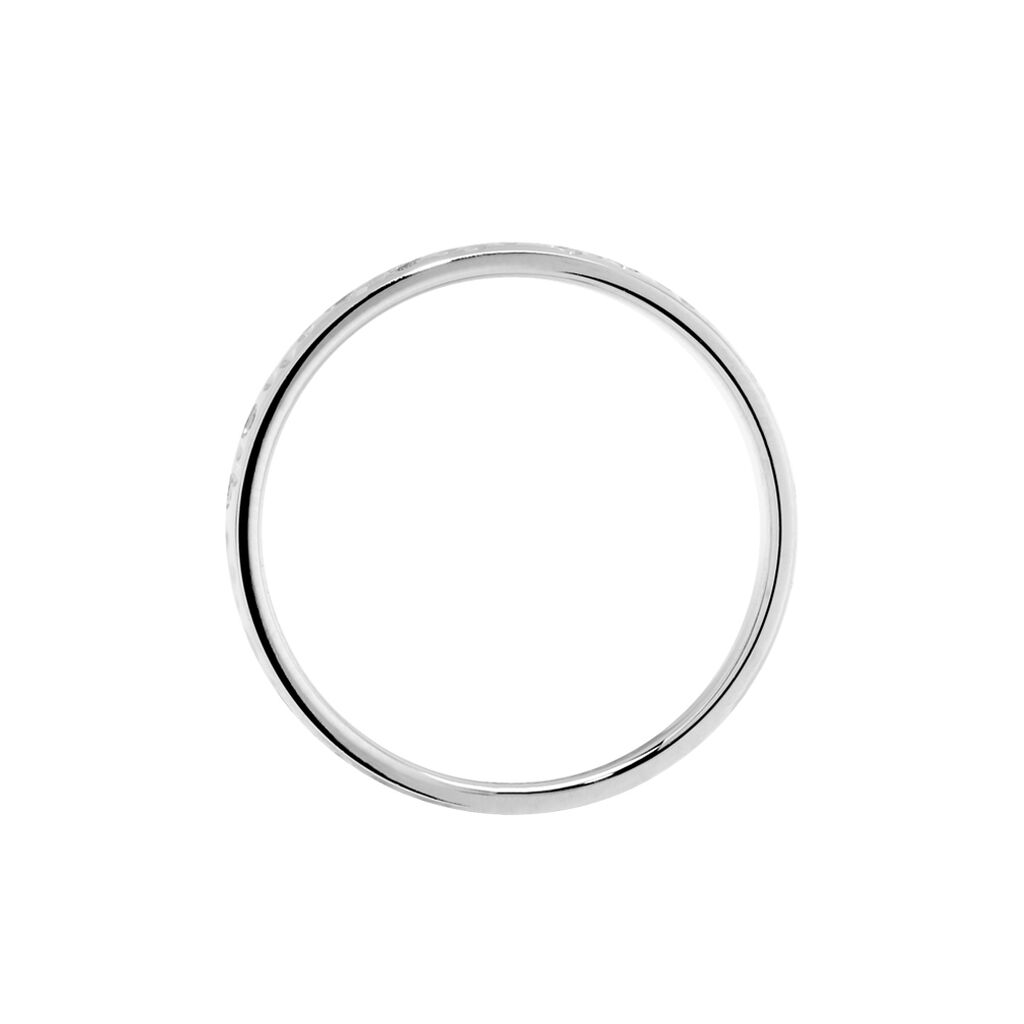 Alliance Fantaisie Or Blanc Diamant - Spannringe Unisex | OROVIVO