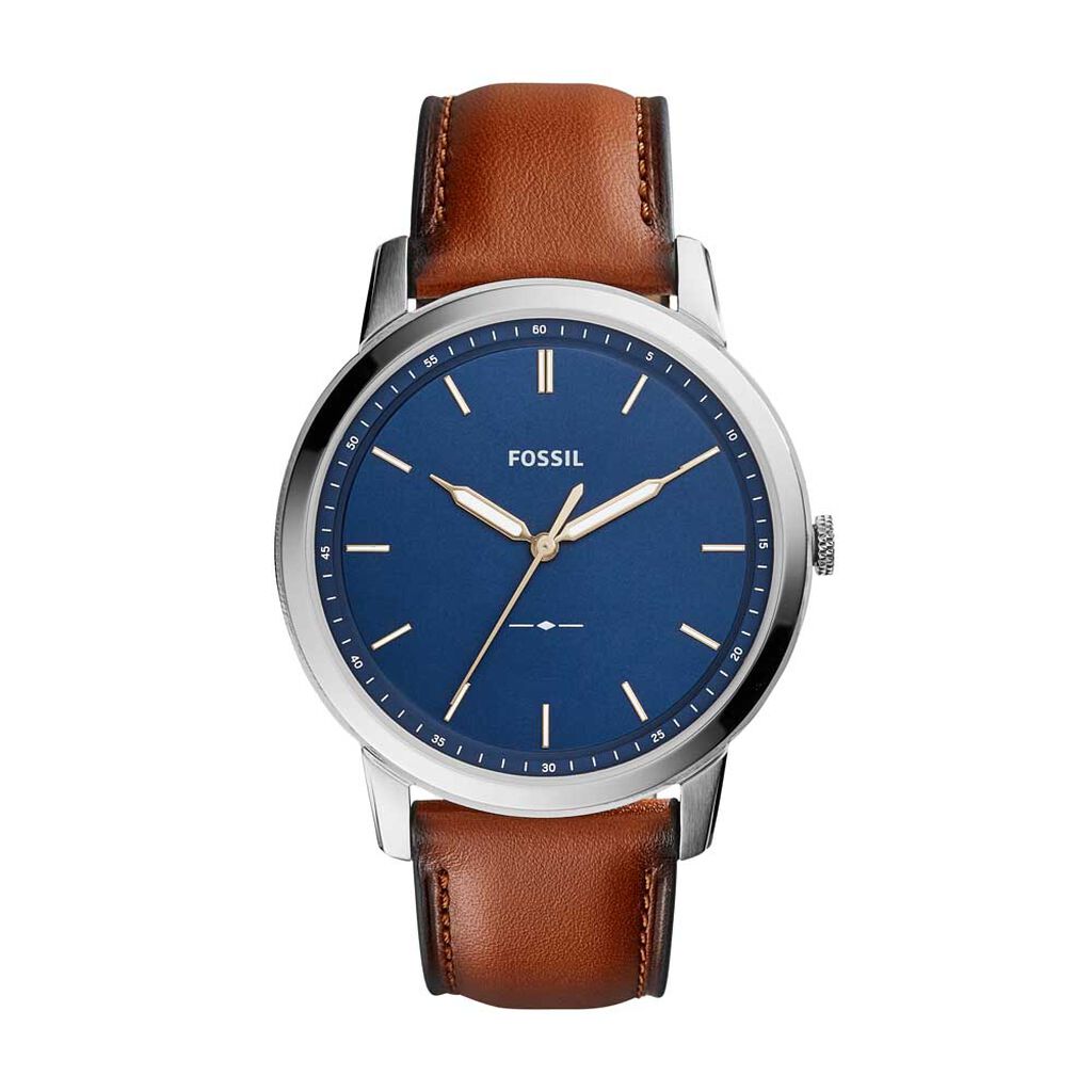 Fossil Herrenuhr The Minimalist 3h Fs5304 Quarz