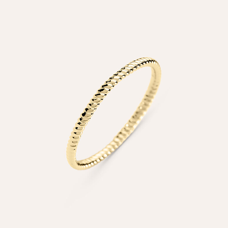 Anello Fantasia Golden Dream Placcato Oro Giallo - Spannringe Damen | OROVIVO