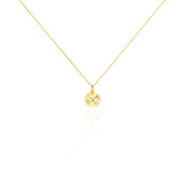 Damen Halskette Gold 375 Diamant 0,015ct - Ketten mit Anhänger Damen | OROVIVO