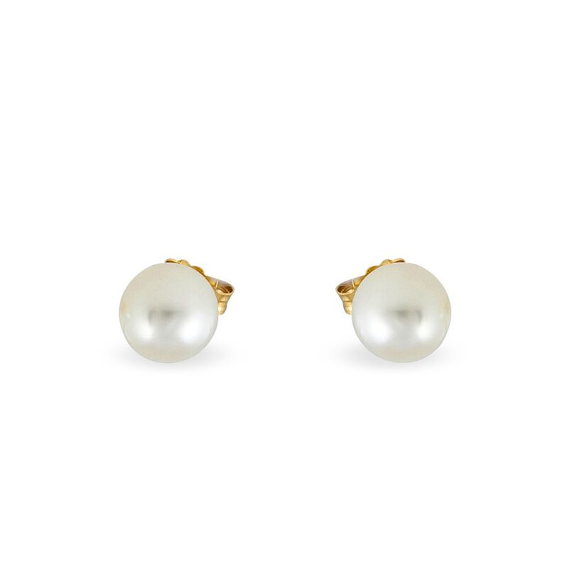 Boucles D'oreilles Or Perle De Culture - Spannringe Damen | OROVIVO