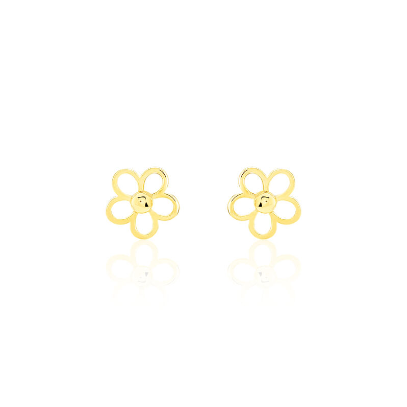 Ohrstecker Gold 375 Blume - Ohrstecker Familie | OROVIVO