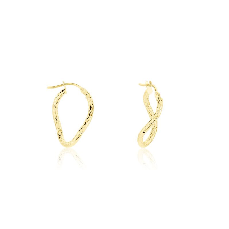 Créoles Carlyle Or Jaune - Spannringe Damen | OROVIVO