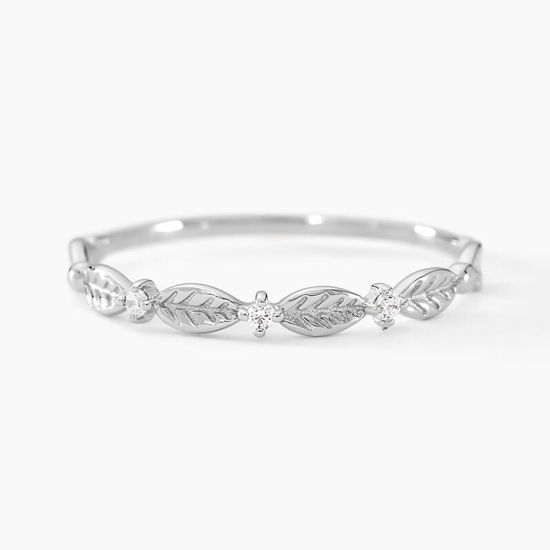 Bague Gypsiee Argent Weiss Oxyde De Zirconium - Spannringe Damen | OROVIVO