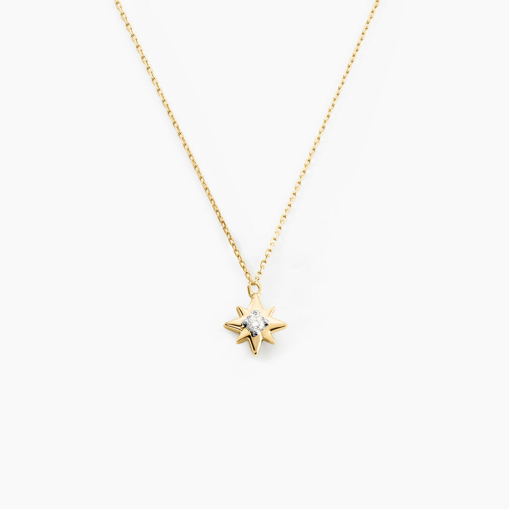 Collier Or Jaune Astralia - Spannringe Damen | OROVIVO