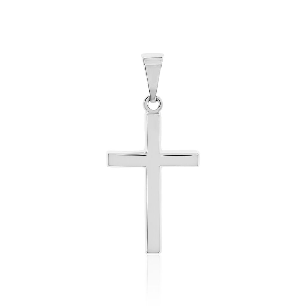 BARBARA KREUZ 2 Unisex Anh&auml;nger Silber 925 Religi&ouml;ses Kreuz