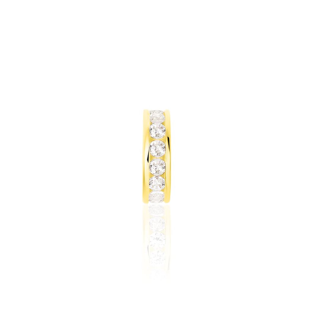 TAUFRING Damen Anh&auml;nger Gold 333 (8 Karat) Zirkonia Wei&szlig;