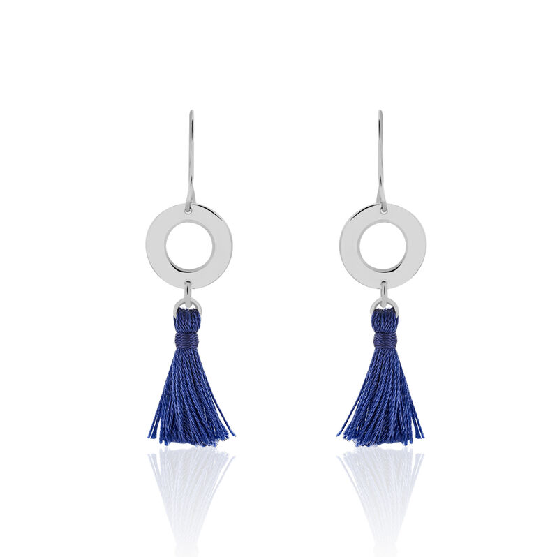 Boucles D'oreilles Argent Rhodie Alea - Spannringe Damen | OROVIVO