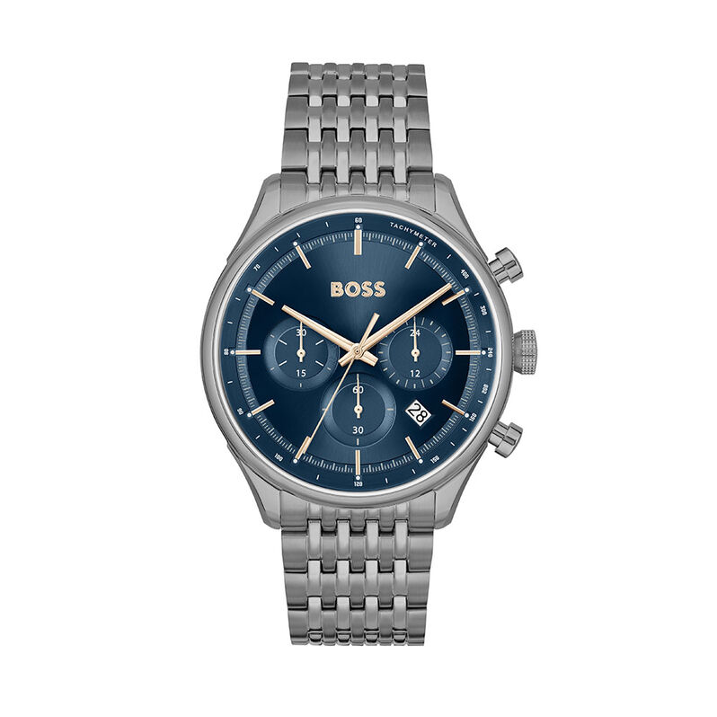 Montre Hugo Boss Boss Gregor Bleu - Spannringe Herren | OROVIVO