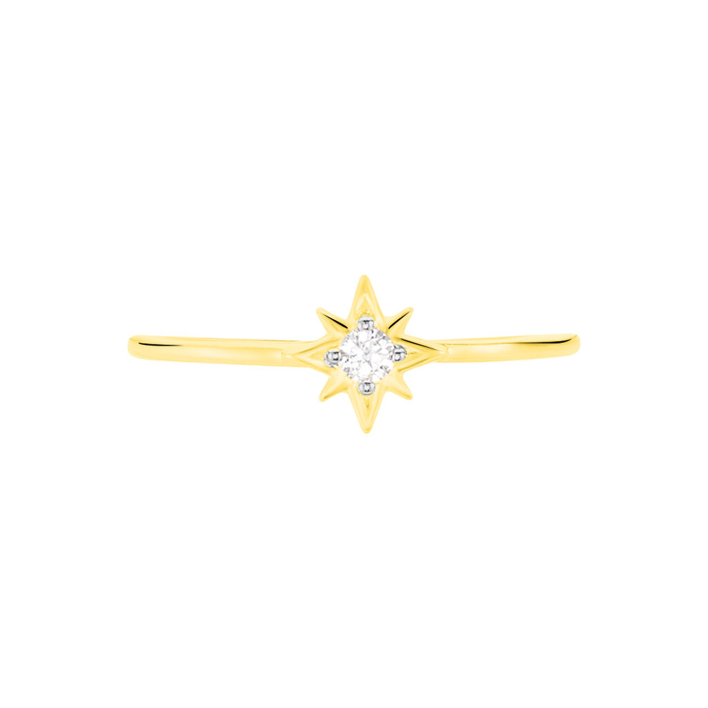 Bague Or Jaune Astralia - Spannringe Damen | OROVIVO