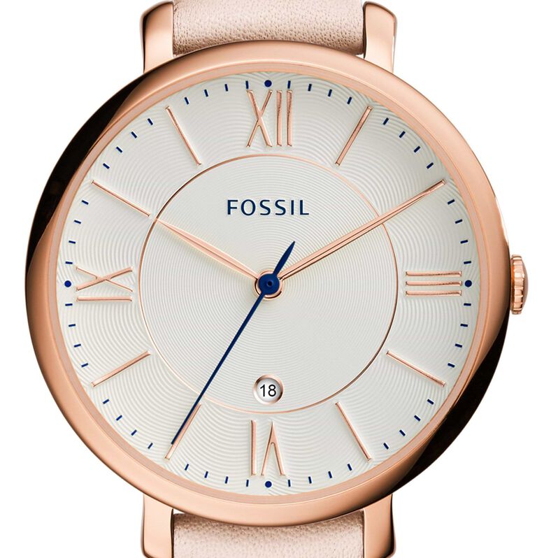 Orologio Donna Fossil Jacqueline quadrante bianco ES3988 - Spannringe Damen | OROVIVO