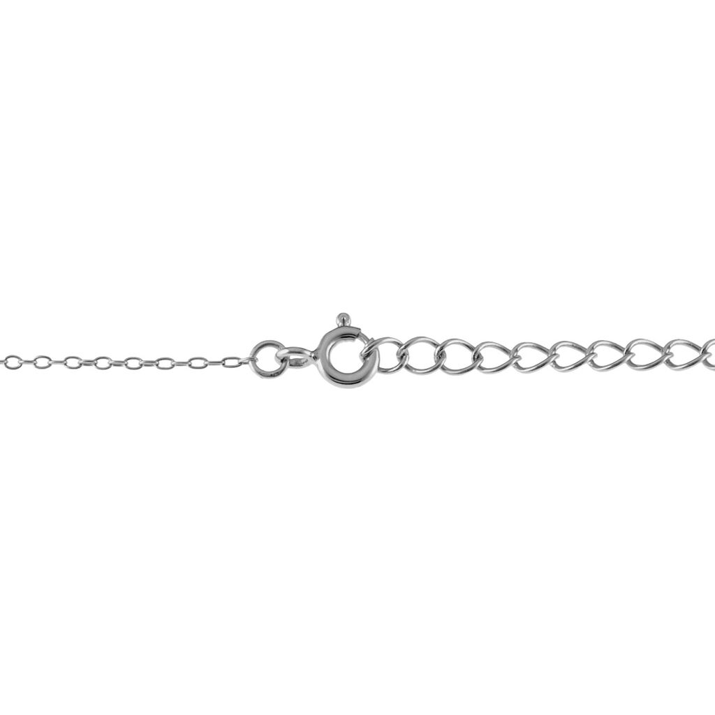 Damen Halskette Silber 925 Glasstein - Halsketten Damen | OROVIVO