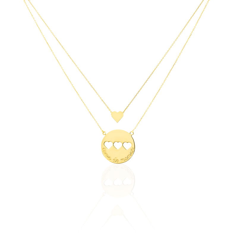 Collier Alanis Or Jaune - Spannringe Damen | OROVIVO