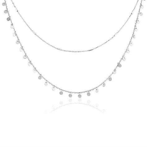 Damen Collier Silber 925 rhodiniert - Halsketten Damen | OROVIVO