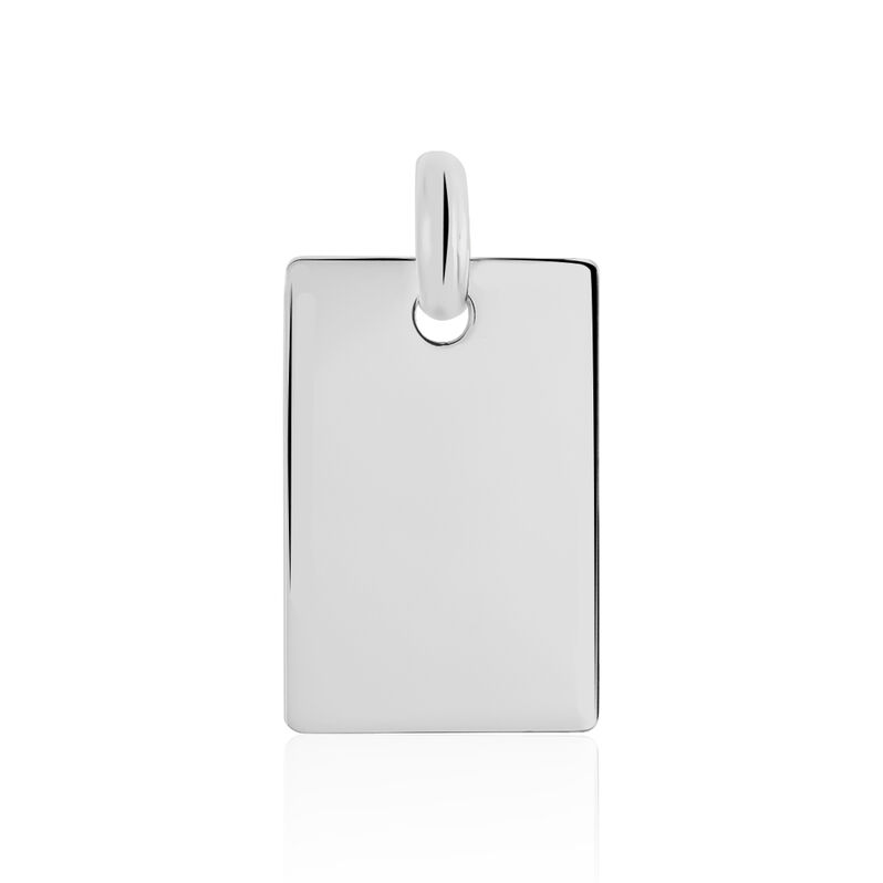 MARCO GRAVUR 2 Unisex Anhänger Silber 925 Rechteckig - Schmuckanhänger Unisex | OROVIVO