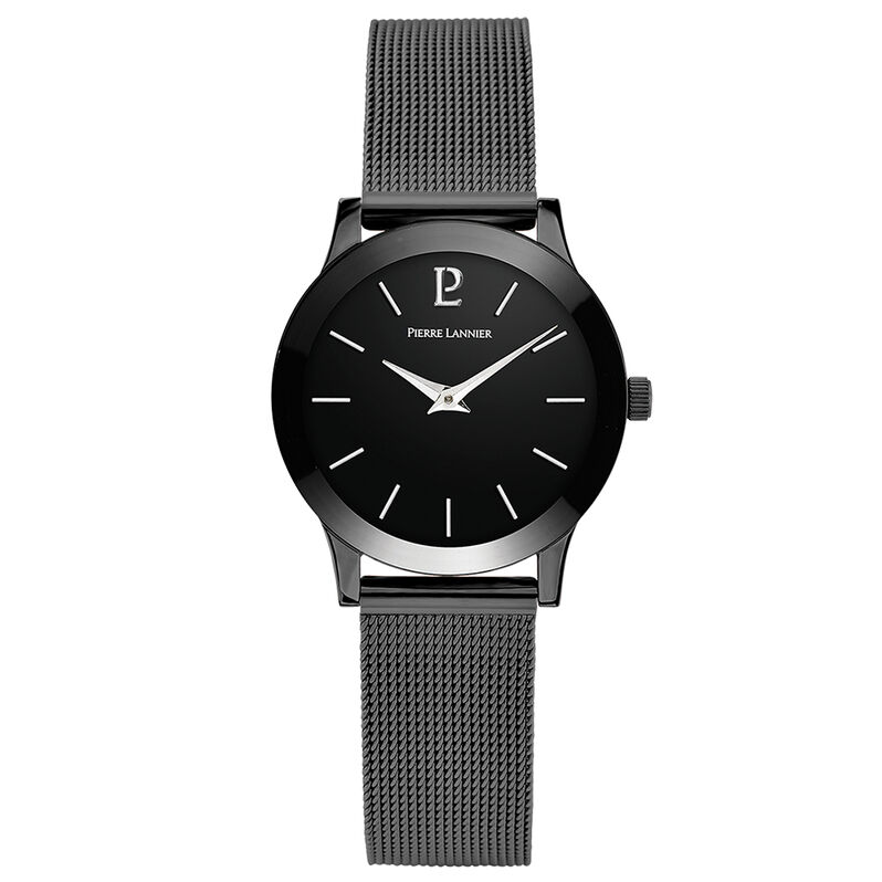 Montre Pierre Lannier Week End Ligne Pure Noir - Spannringe Damen | OROVIVO