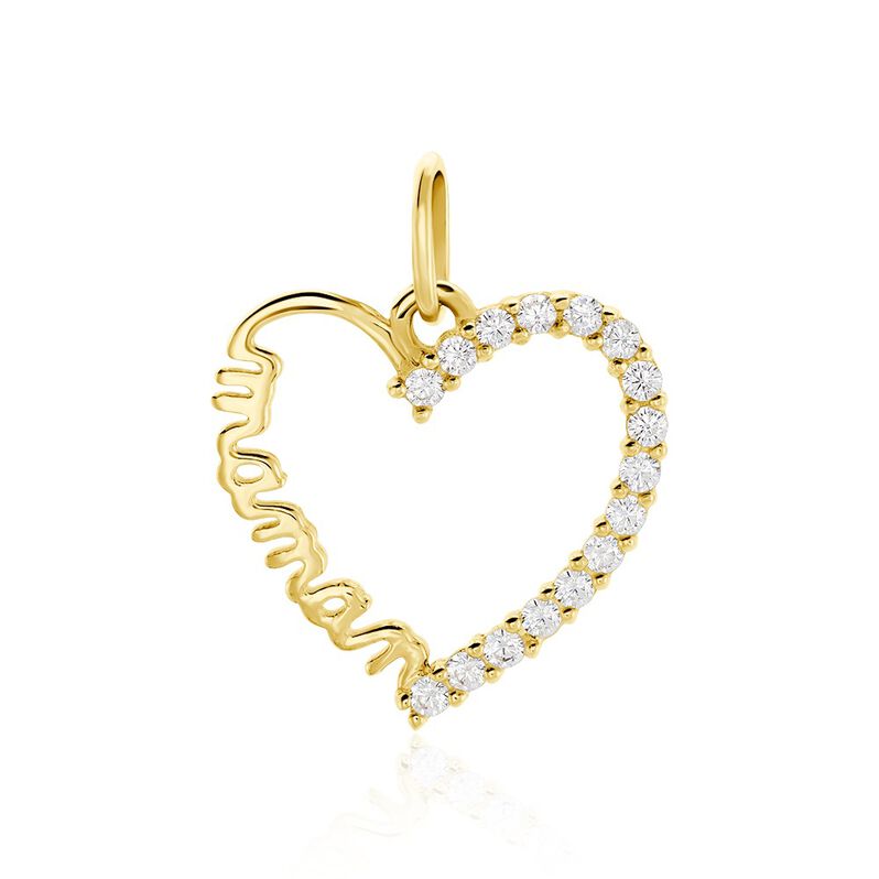 Pendentif Chiela Or Jaune Oxyde De Zirconium - Spannringe Damen | OROVIVO