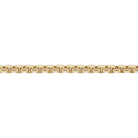 Unisex Kette Gold 375 Venezia Rund 1 1,20mm 50cm - Ketten ohne Anhänger Unisex | OROVIVO