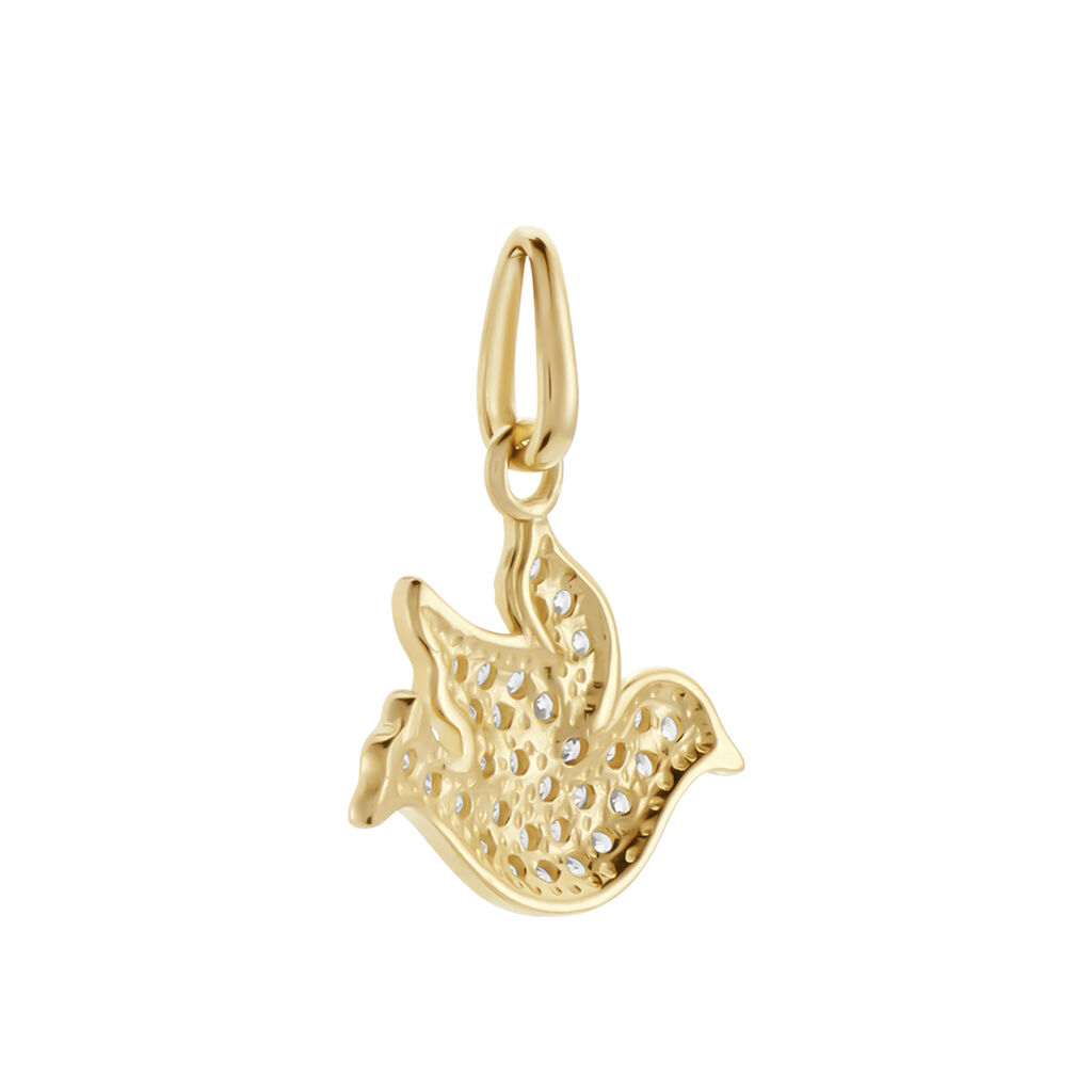  Anh&auml;nger Gold 375 Zirkonia Lebensbaum Ede Lebensbaum 7 