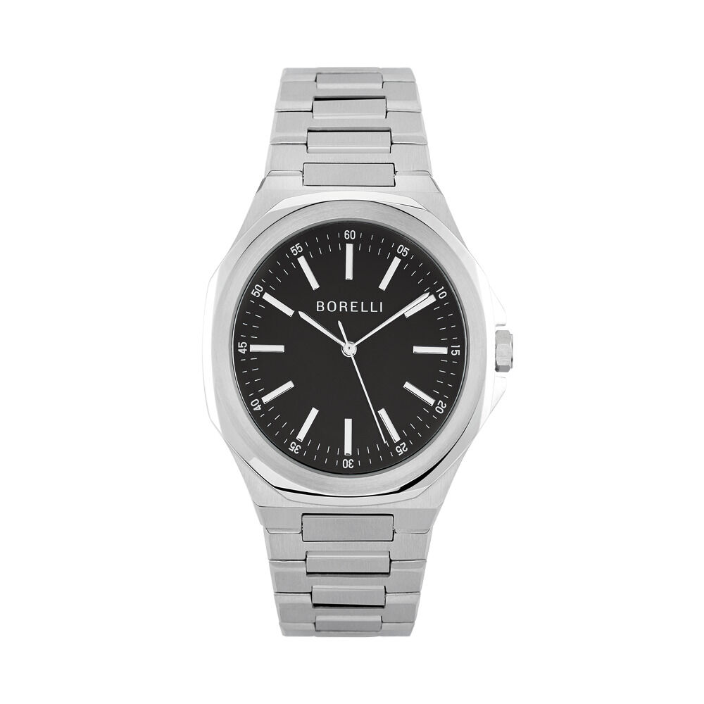 🦚 BORELLI Herrenuhr P100921-I Quarz, Uhr ohne Stein