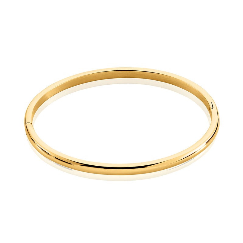 LEXIE Damen Armreif / Armspange Edelstahl vergoldet - Armreifen Damen | OROVIVO