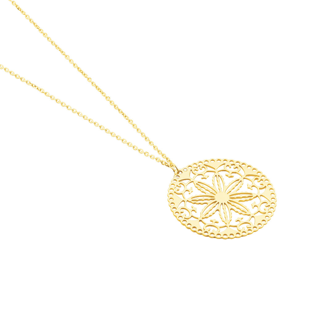 Damen Halskette Gold 375 Arabeske Marguerita - Halsketten Damen | OROVIVO
