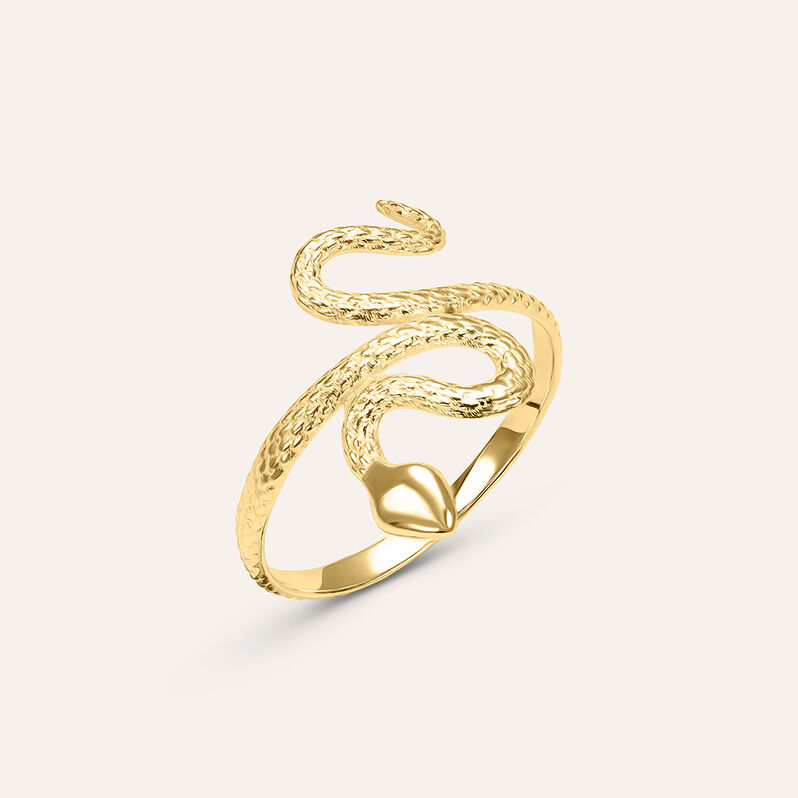 Anello Fantasia Beverly Oro Giallo - Spannringe Damen | OROVIVO