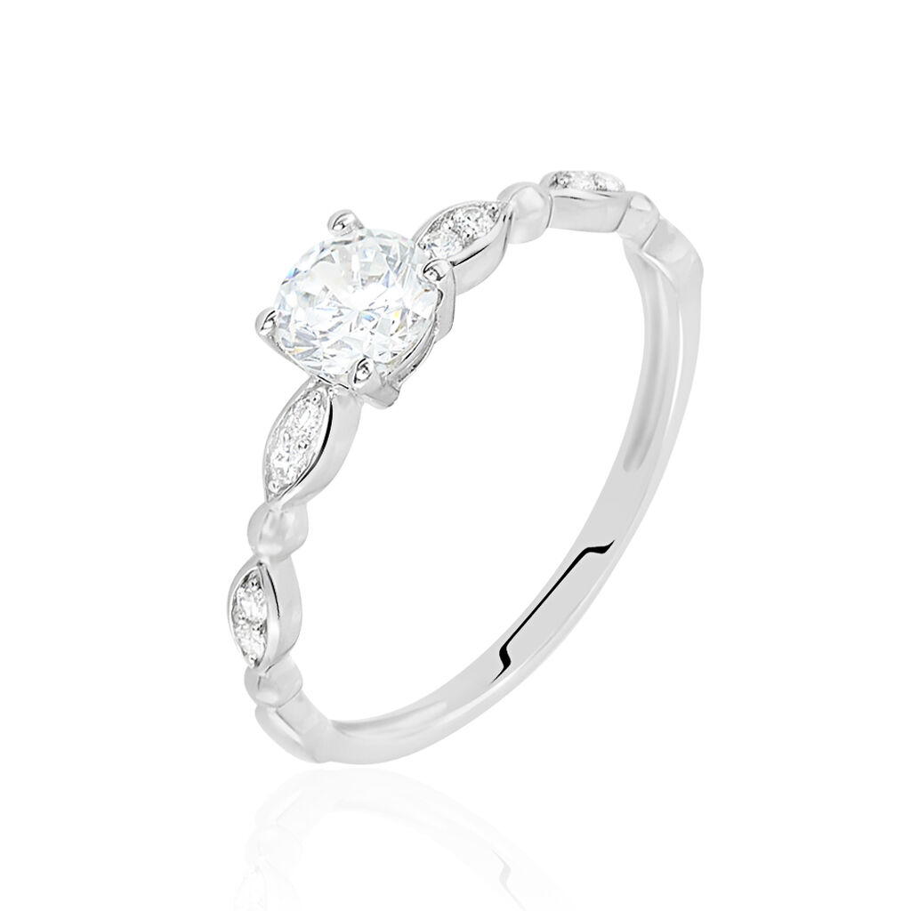 Solitaire Or Weiss Anysia - Spannringe Damen | OROVIVO